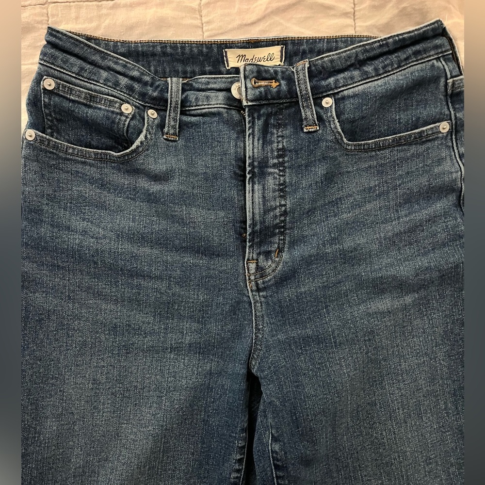 Madewell Curvy Perfect High Rise Vintage Straight Jean